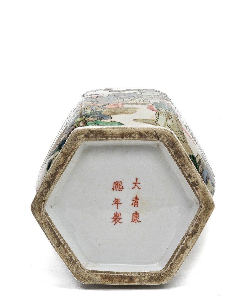 CHINESE FAMILE VERTE PORCELAIN VASE - Image 5 of 10