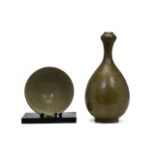 CHINESE SONG STYLE PORCELIAN BOWL AND VASE