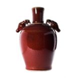 CHINESE IRON RED PORCELAIN VASE