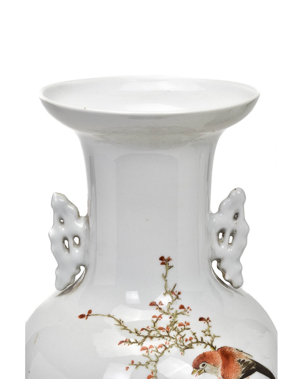 PAIR OF LARGE CHINESE PORCELAIN VASES - Image 6 of 9