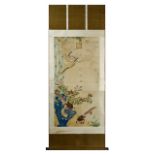 LARGE CHINESE SCROLL PAINTING