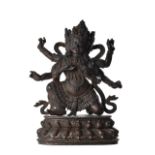 CHINESE BRONZE BODDHISATTVA