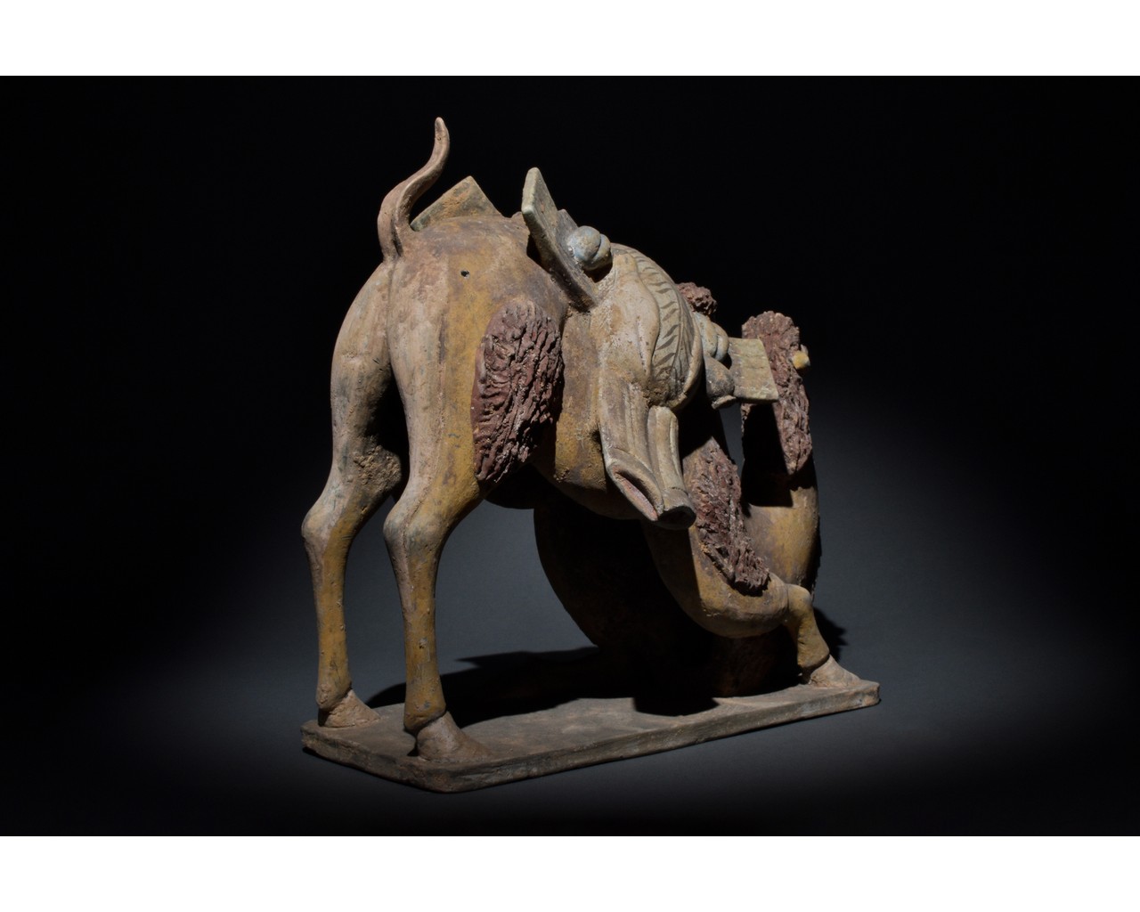 RARE CHINESE TERRACOTTA BACTRIAN CAMEL - TL TESTED - Image 3 of 11