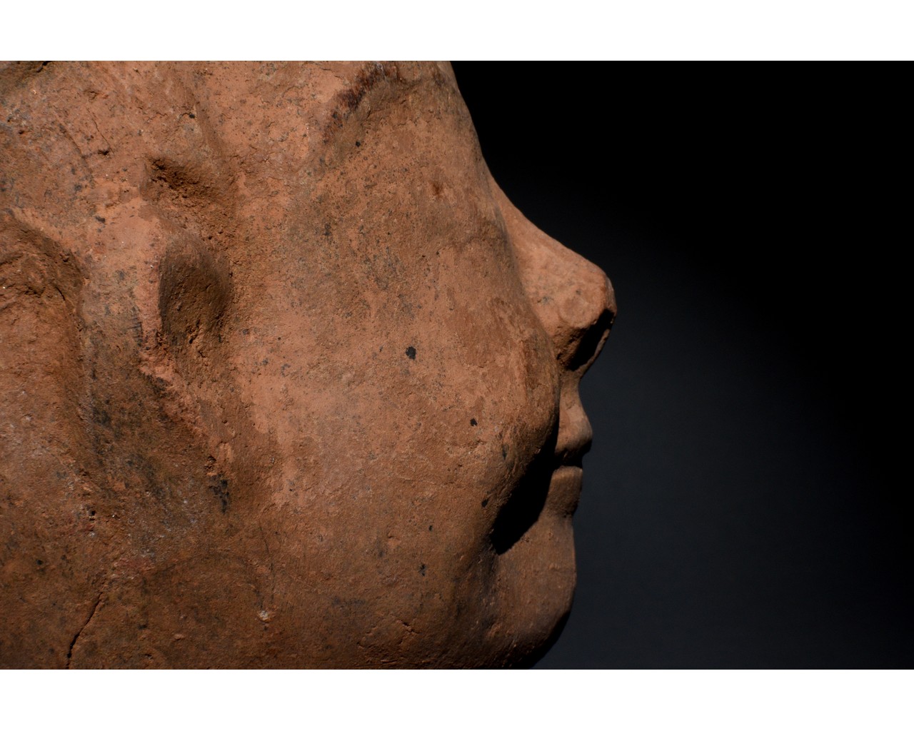 CHINESE TANG DYNASTY TERRACOTTA HEAD - Image 6 of 7