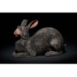 CHINESE HAN DYNASTY TERRACOTTA RABBIT - TL TESTED