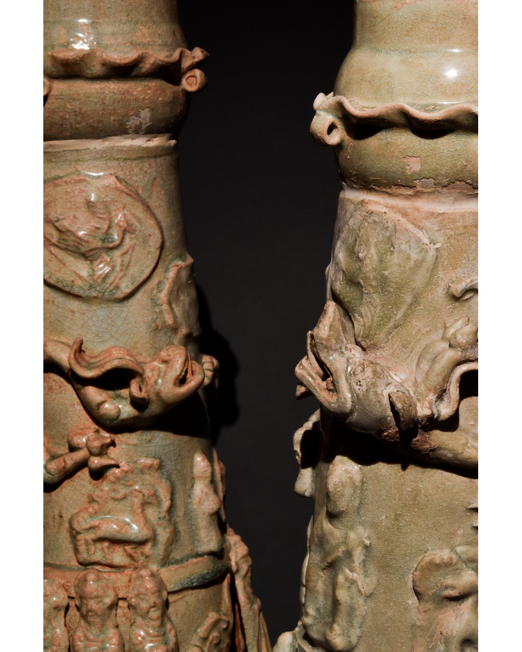 PAIR OF CHINESE SONG DYNASTY DECORATED GLAZED VASES - Image 14 of 14