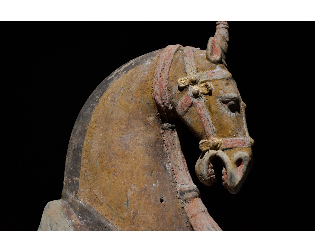 CHINESE NORTHER WEI DYNASTY TERRACOTTA HORSE - TL TESTED - Image 7 of 13