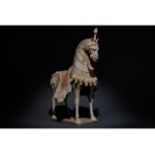 CHINESE NORTHER WEI DYNASTY TERRACOTTA HORSE - TL TESTED