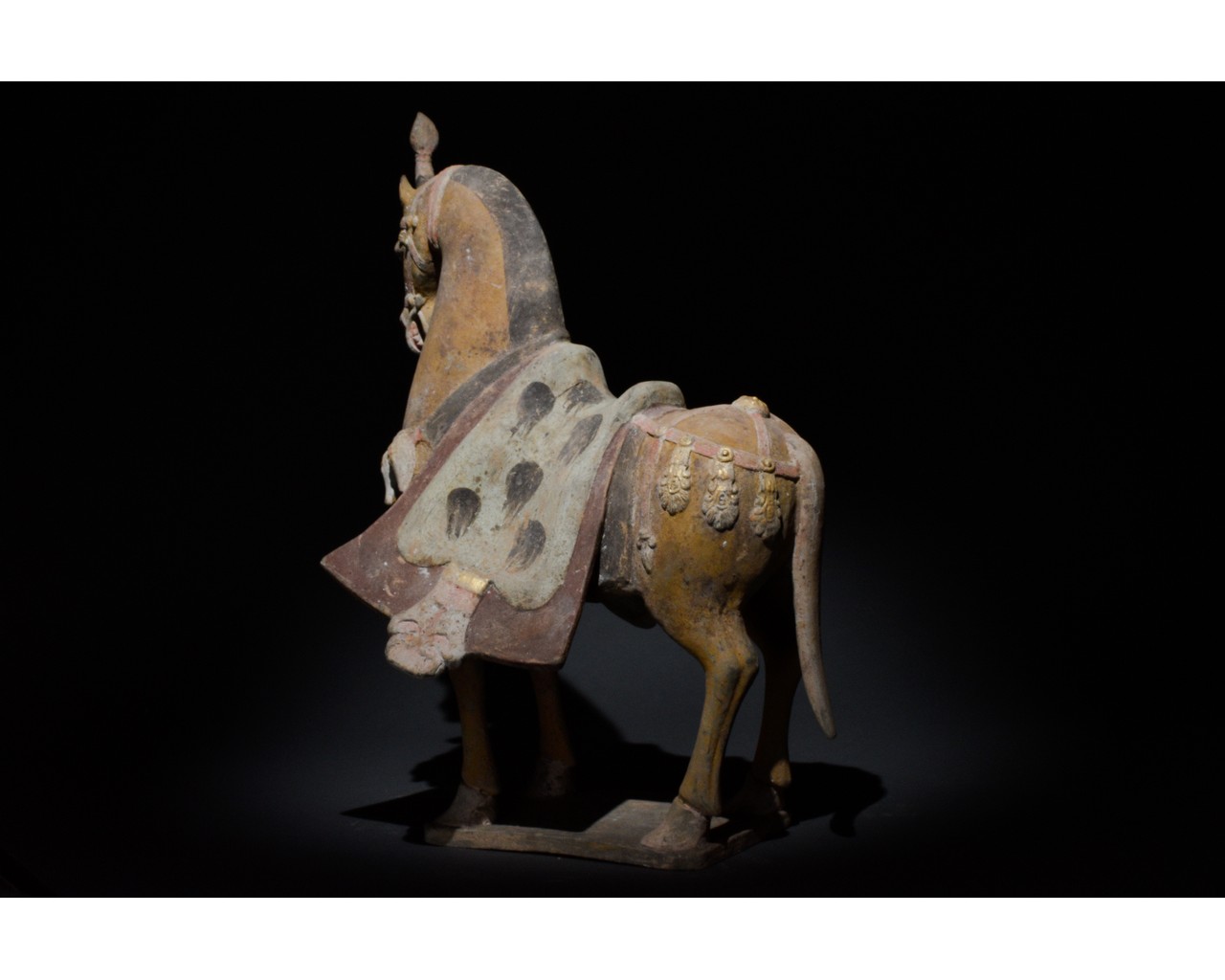 CHINESE NORTHER WEI DYNASTY TERRACOTTA HORSE - TL TESTED - Image 3 of 13