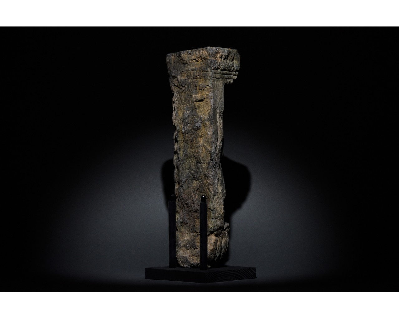 GANDHARA SCHIST STONE STANDING FIGURE - Image 4 of 8