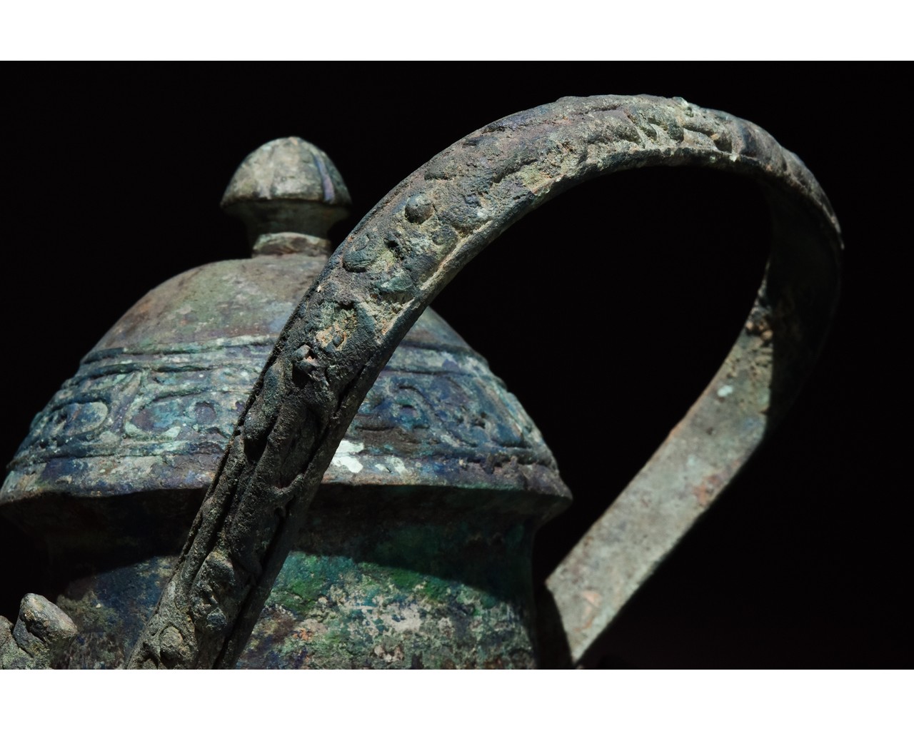CHINESE WESTERN ZHOU BRONZE RITUAL VESSEL, YOU- XRF TESTED - Image 16 of 16