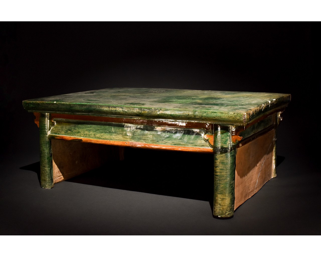 CHINESE MING DYNASTY LARGE GLAZED TABLE MODEL - Image 4 of 14