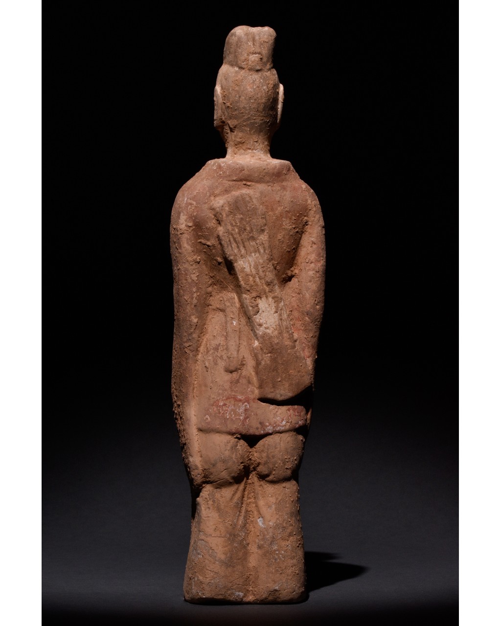 NORTHERN WEI TERRACOTTA PAINTED FIGURE - Image 3 of 6