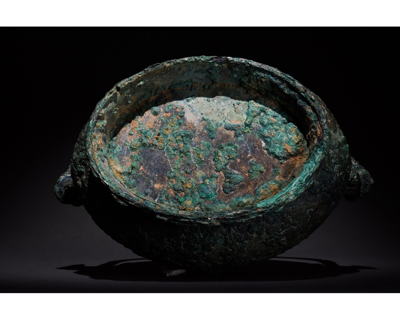 CHINESE WESTERN ZHOU BRONZE RITUAL VESSEL, YOU - XRF TESTED - Image 6 of 18