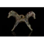 WESTERAN ASIATIC BRONZE ANIMAL IDOL