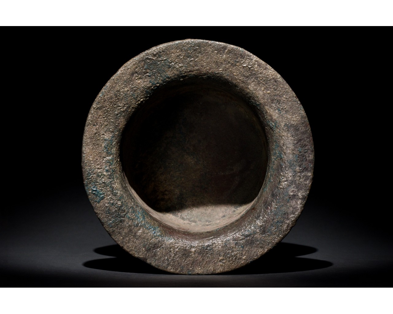 SELJUK BRONZE HEAVY MORTAR VESSEL - Image 2 of 8