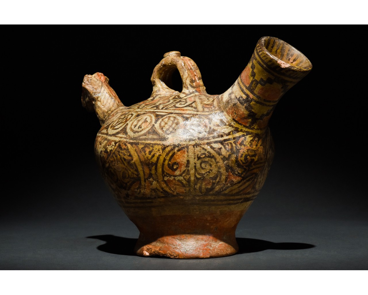 BEAUTIFUL WESTERN ASIATIC DECORATED VESSEL - Image 3 of 13