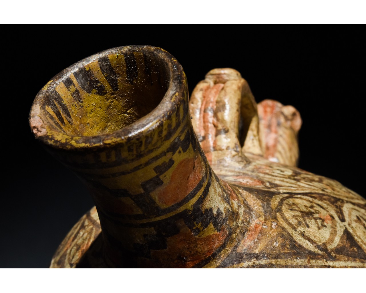 BEAUTIFUL WESTERN ASIATIC DECORATED VESSEL - Image 8 of 13