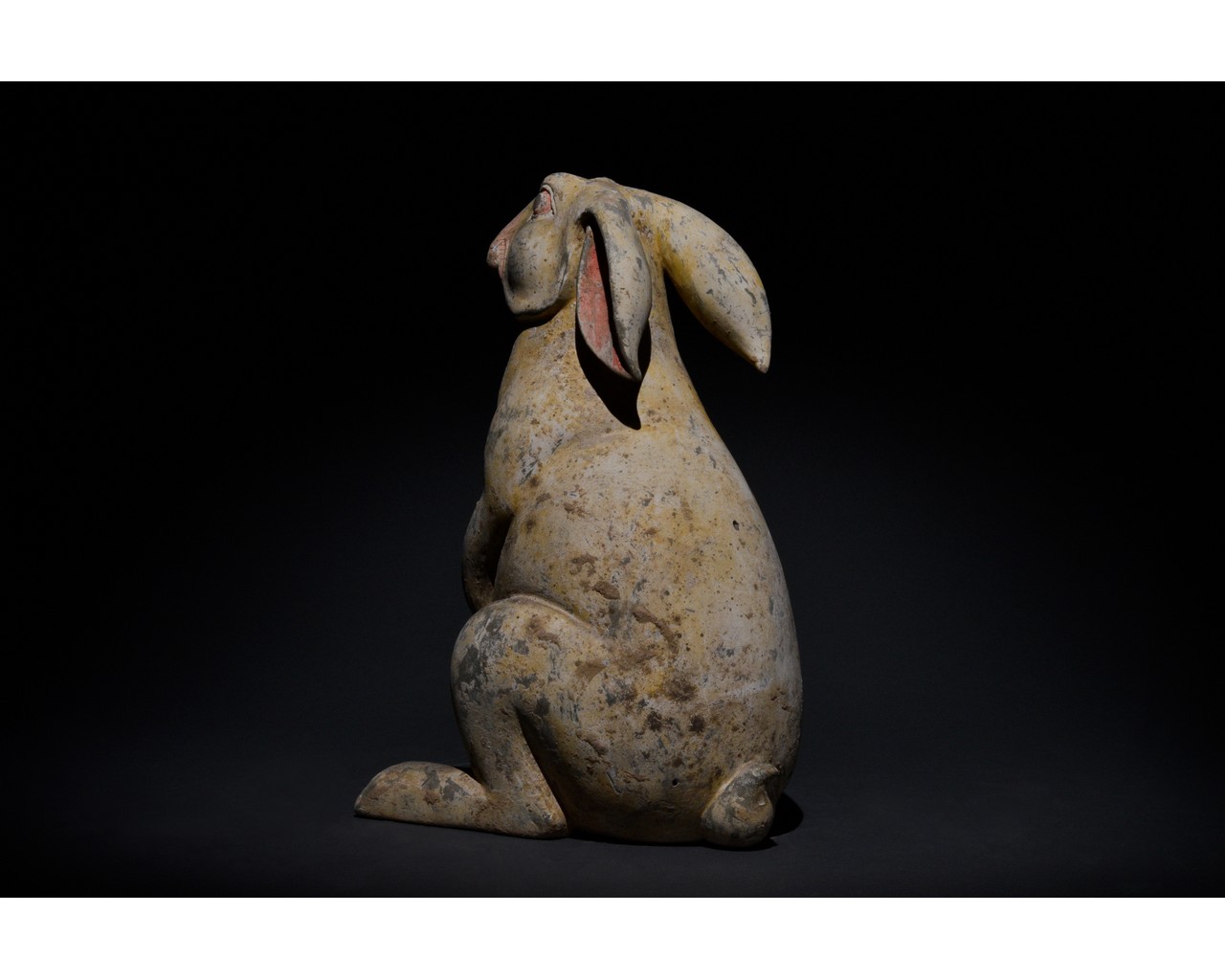 CHINESE HAN DYNASTY TERRACOTTA WHITE RABBIT - TL TESTED - Image 4 of 15