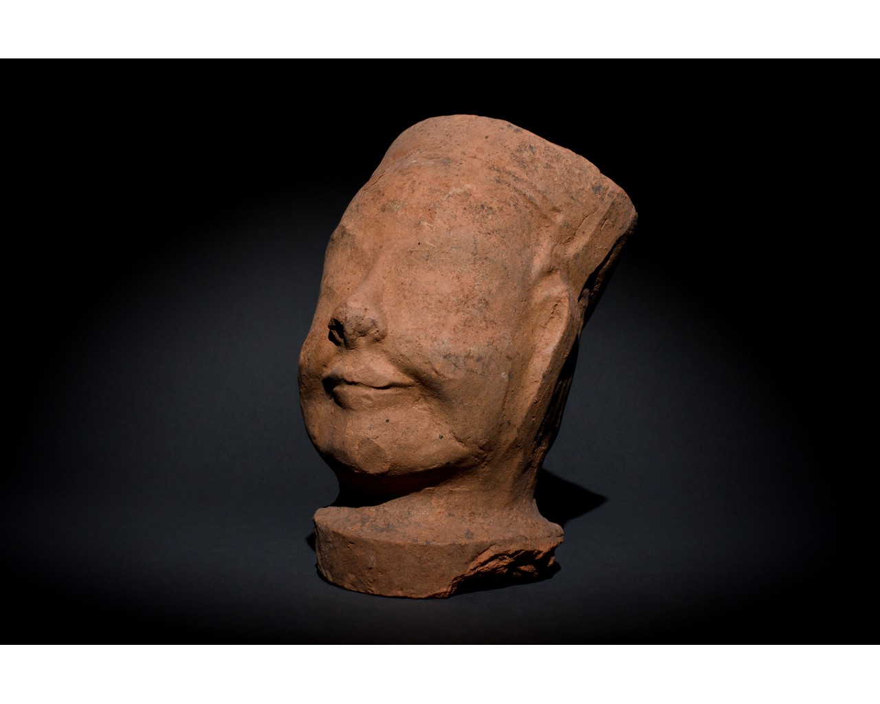 CHINESE TANG DYNASTY TERRACOTTA HEAD - Image 2 of 7