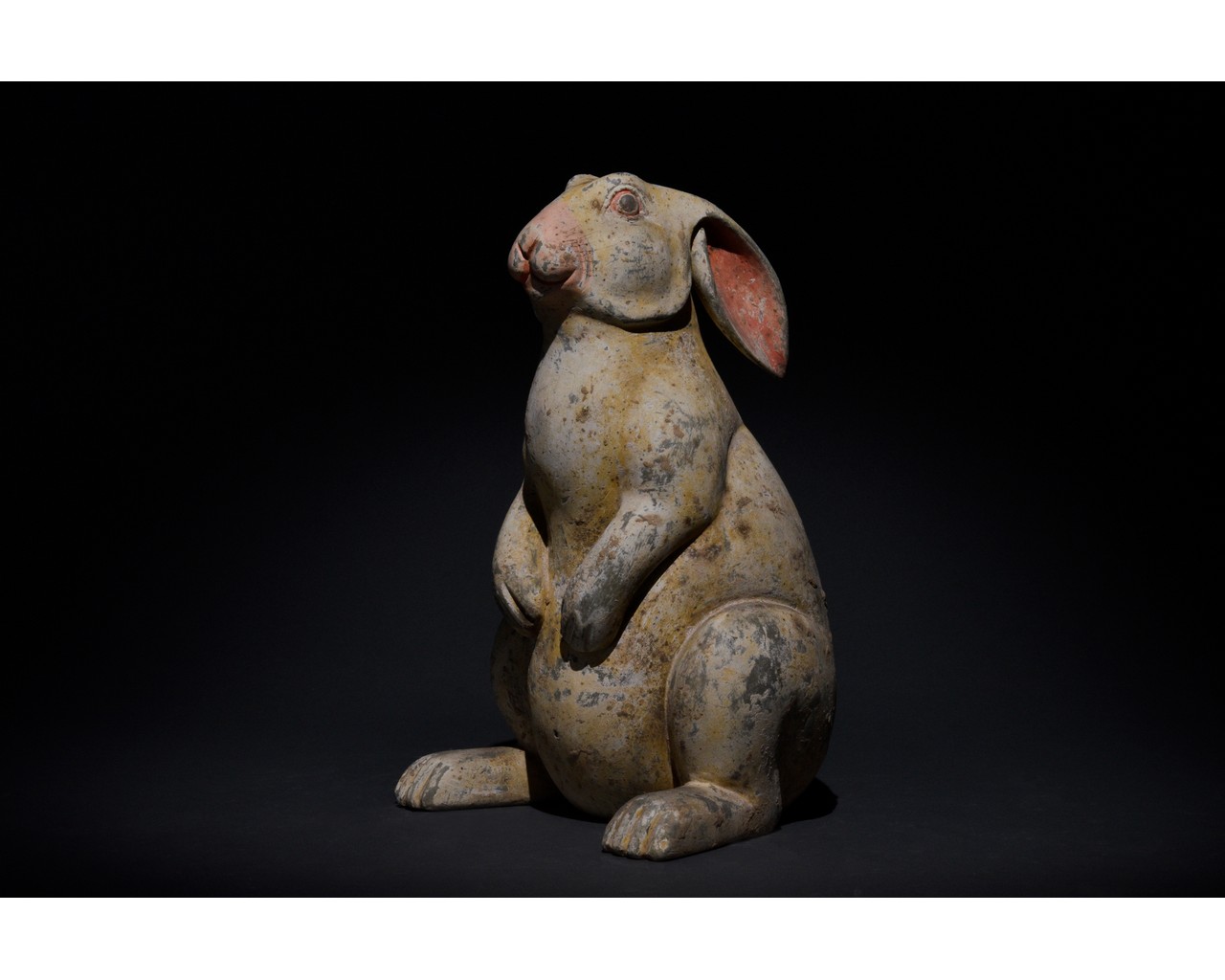 CHINESE HAN DYNASTY TERRACOTTA WHITE RABBIT - TL TESTED - Image 5 of 15