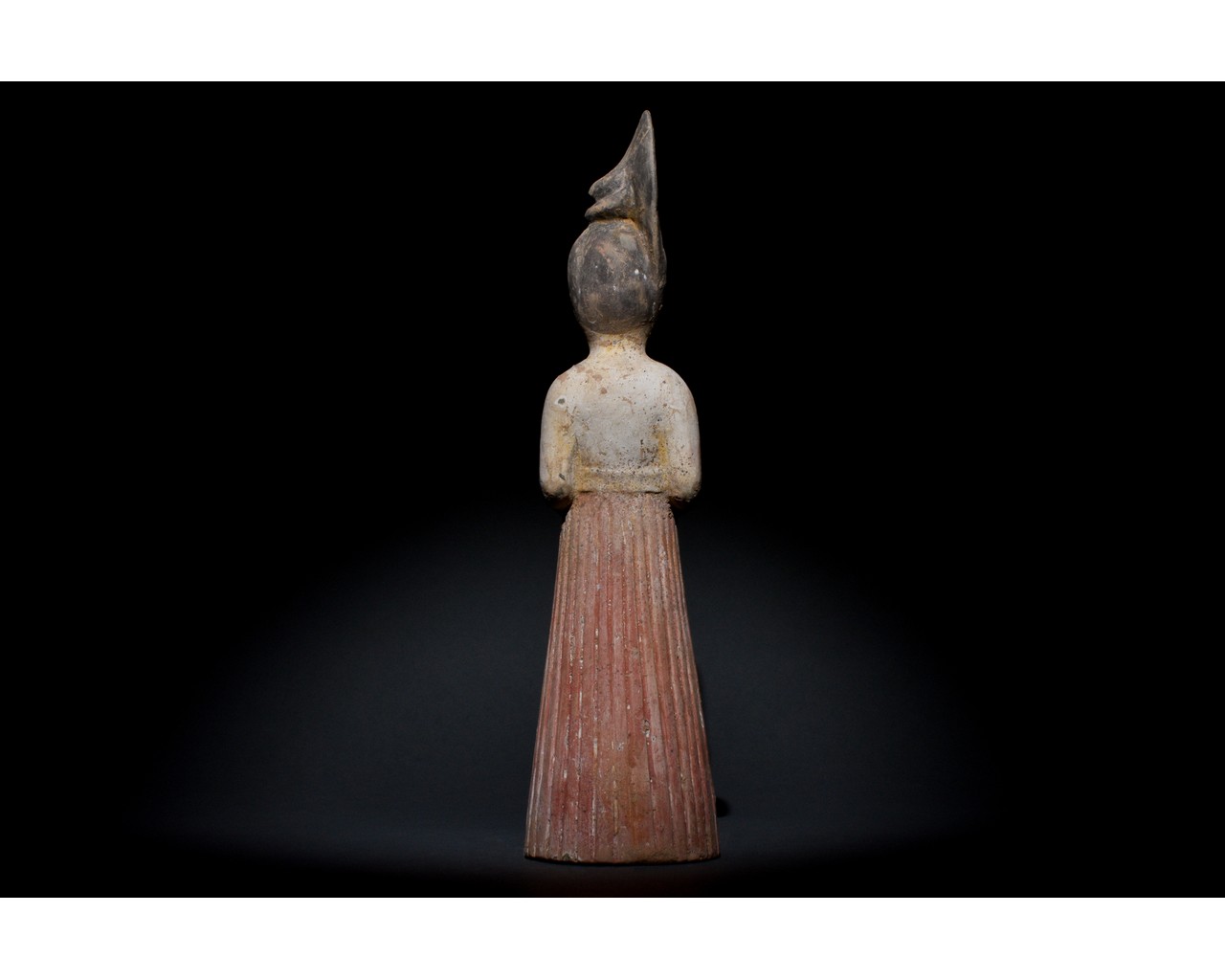 CHINESE TANG DYANSTY TERRACOTTA COURT LADY - Image 3 of 11