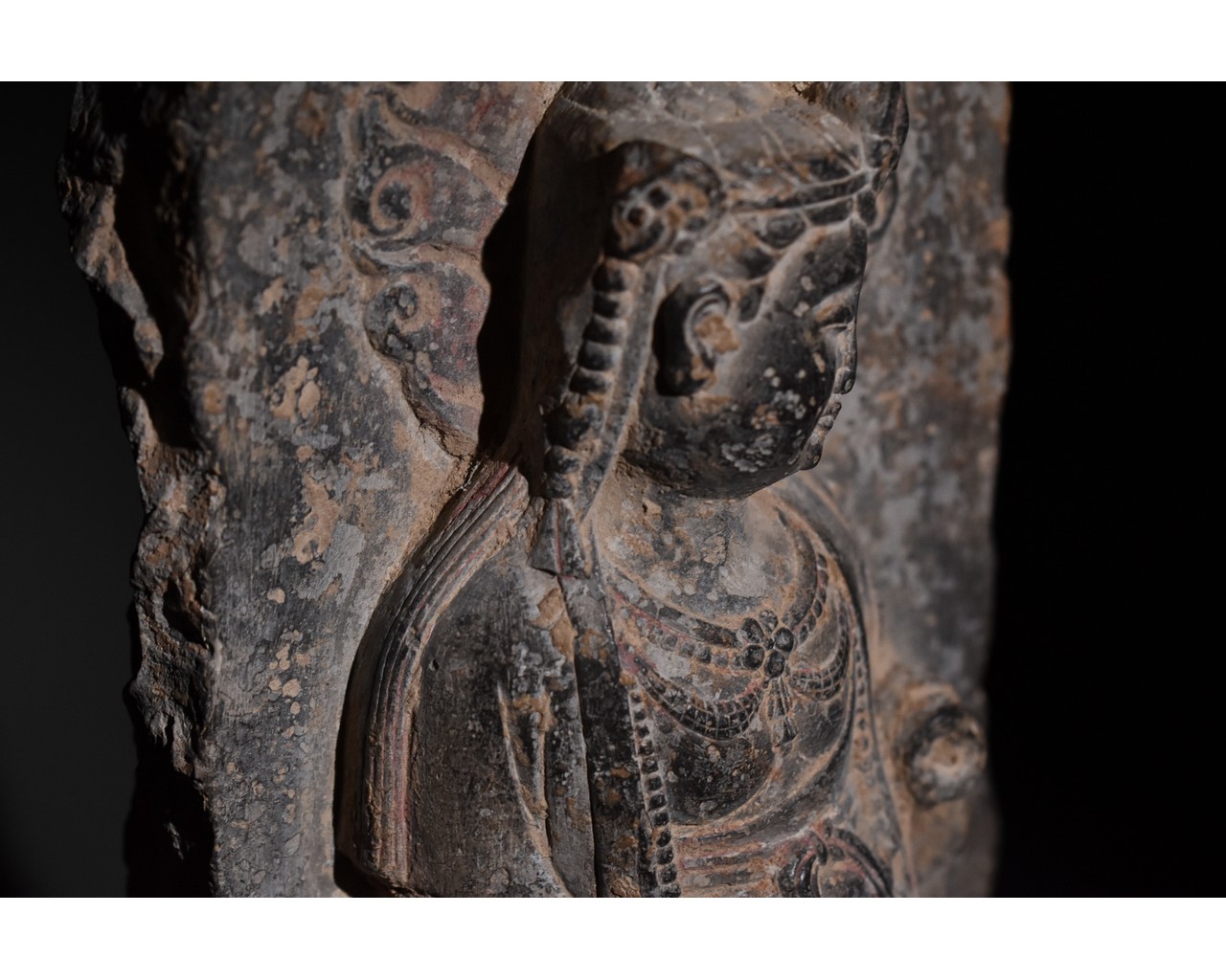 CHINESE TANG DYNASTY STONE PANEL WITH BUDDHA - Image 9 of 9