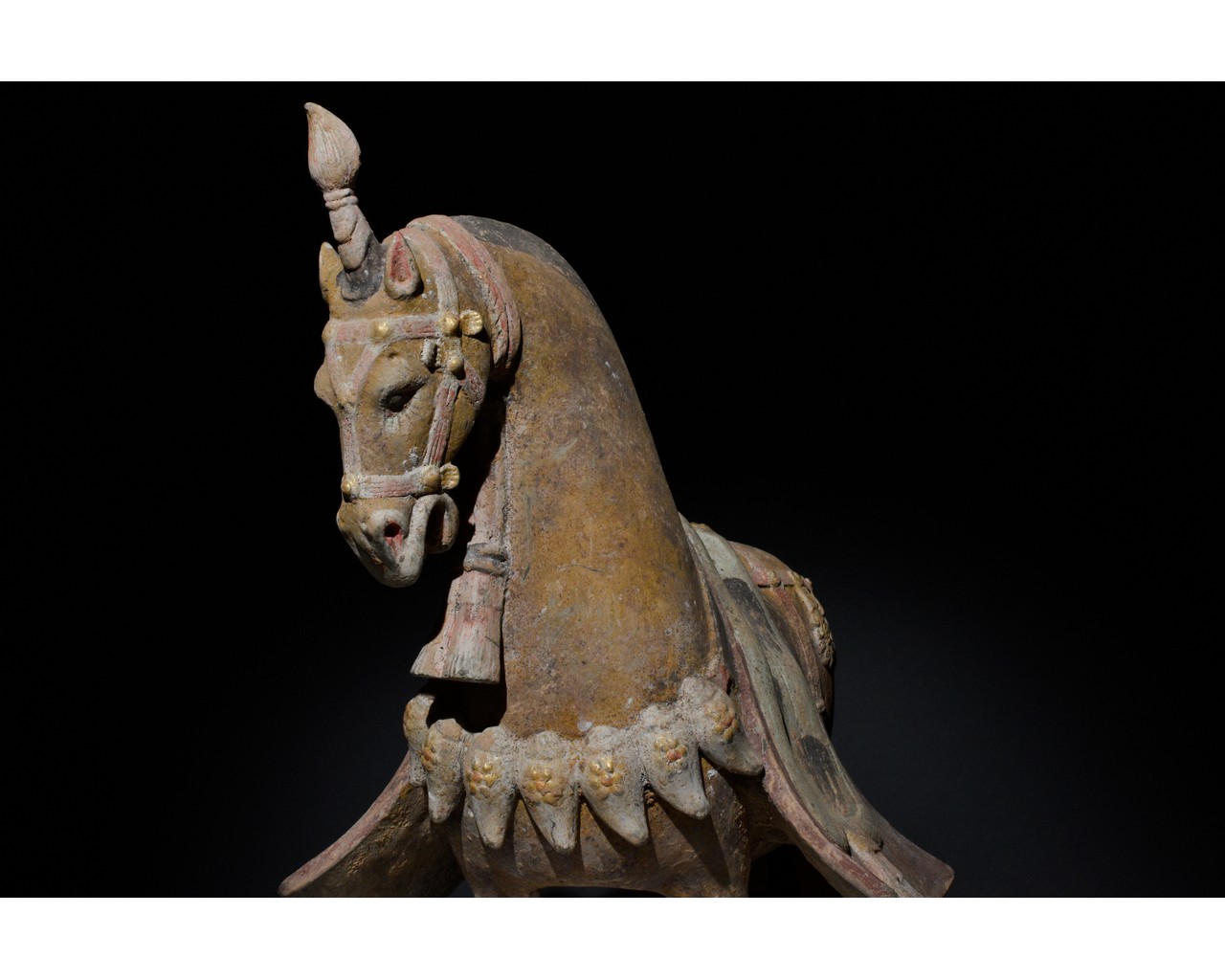 CHINESE NORTHER WEI DYNASTY TERRACOTTA HORSE - TL TESTED - Image 8 of 13