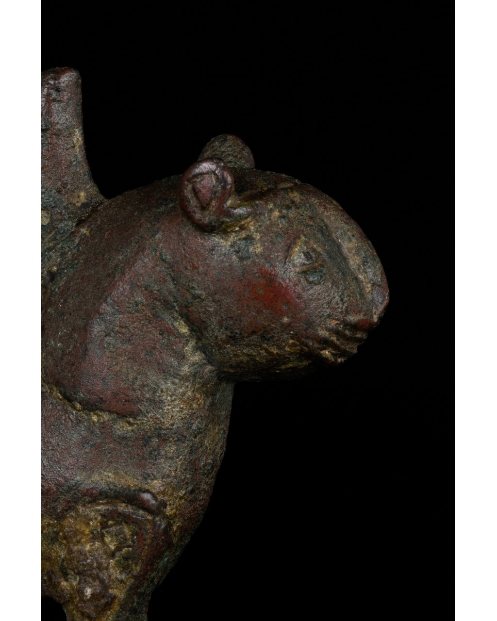 SELJUK BRONZE ANIMAL FIGURE - Image 6 of 7