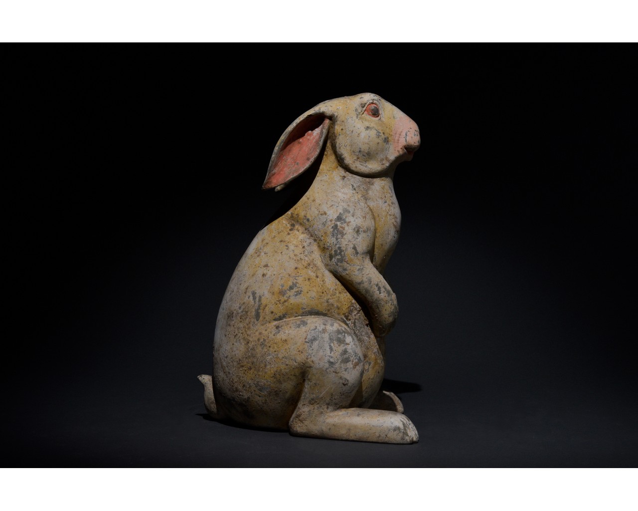 CHINESE HAN DYNASTY TERRACOTTA WHITE RABBIT - TL TESTED - Image 2 of 15