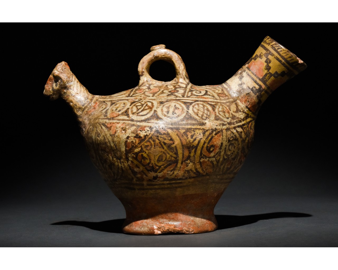 BEAUTIFUL WESTERN ASIATIC DECORATED VESSEL - Image 2 of 13