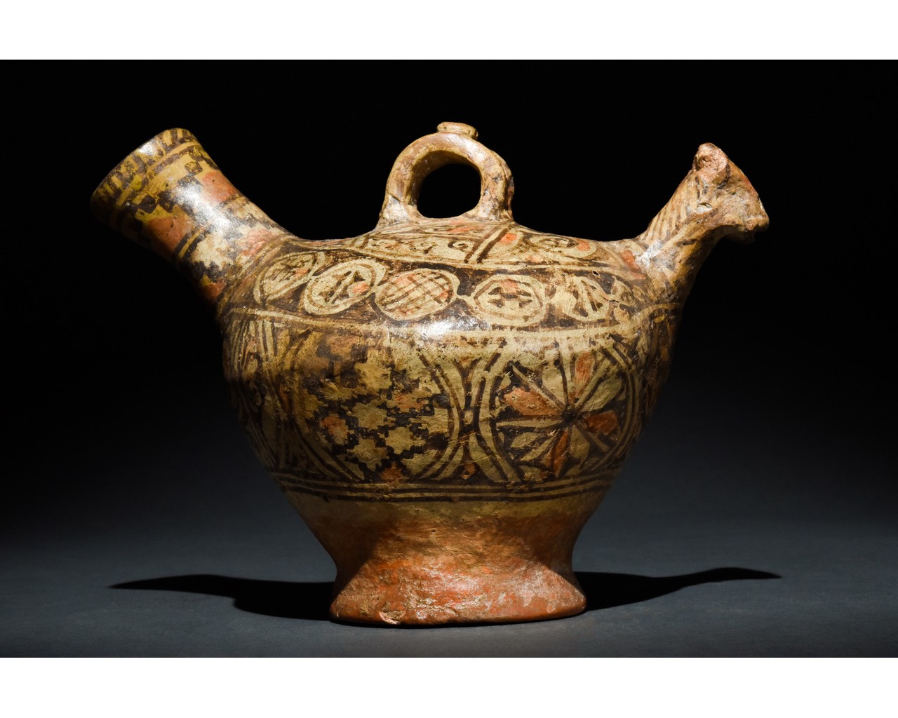 BEAUTIFUL WESTERN ASIATIC DECORATED VESSEL - Image 5 of 13