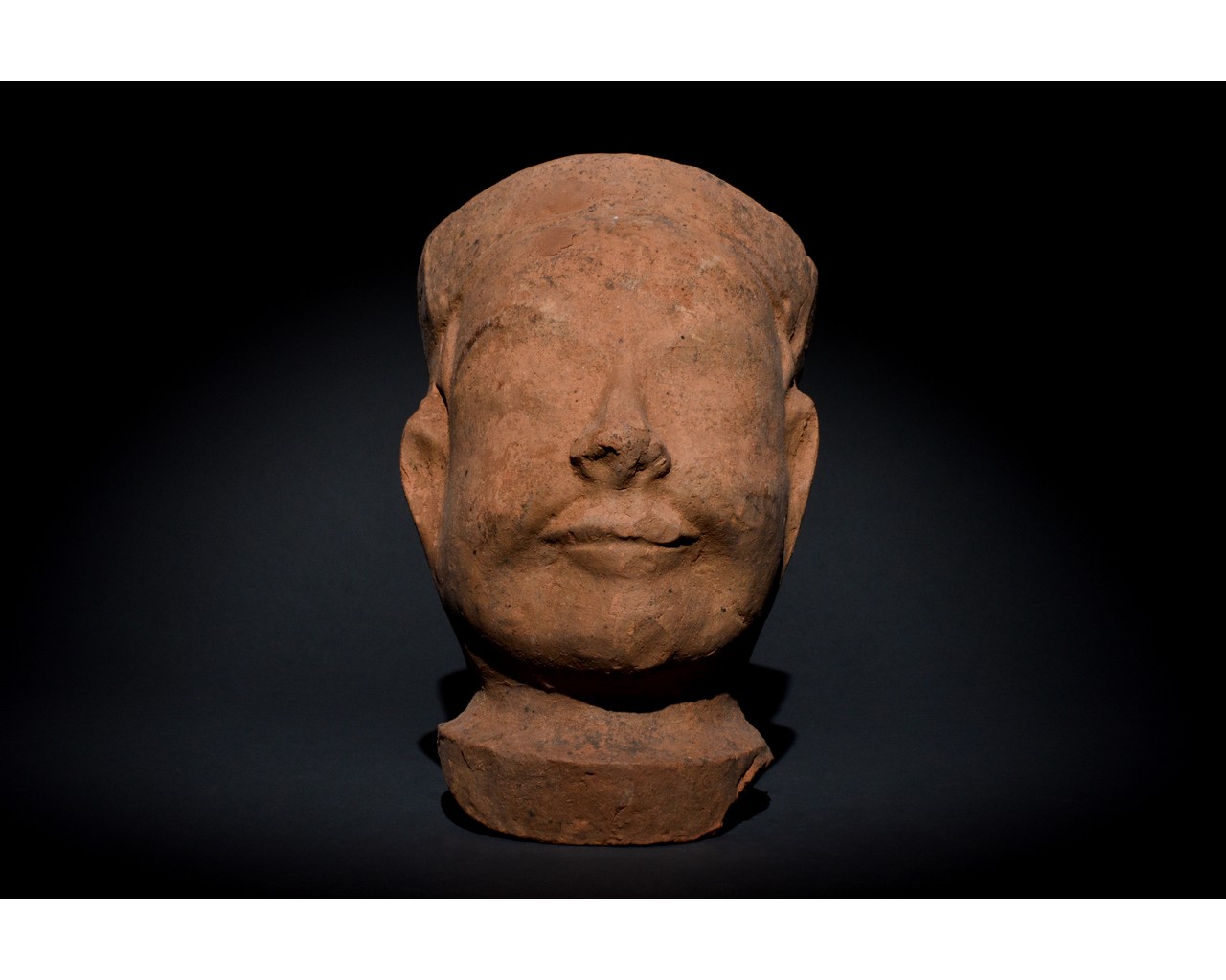 CHINESE TANG DYNASTY TERRACOTTA HEAD