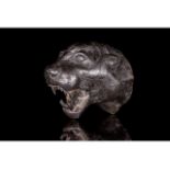 EASTERN GREEK SILVER TIGER PROTOME OF RHYTON - XRF TESTED