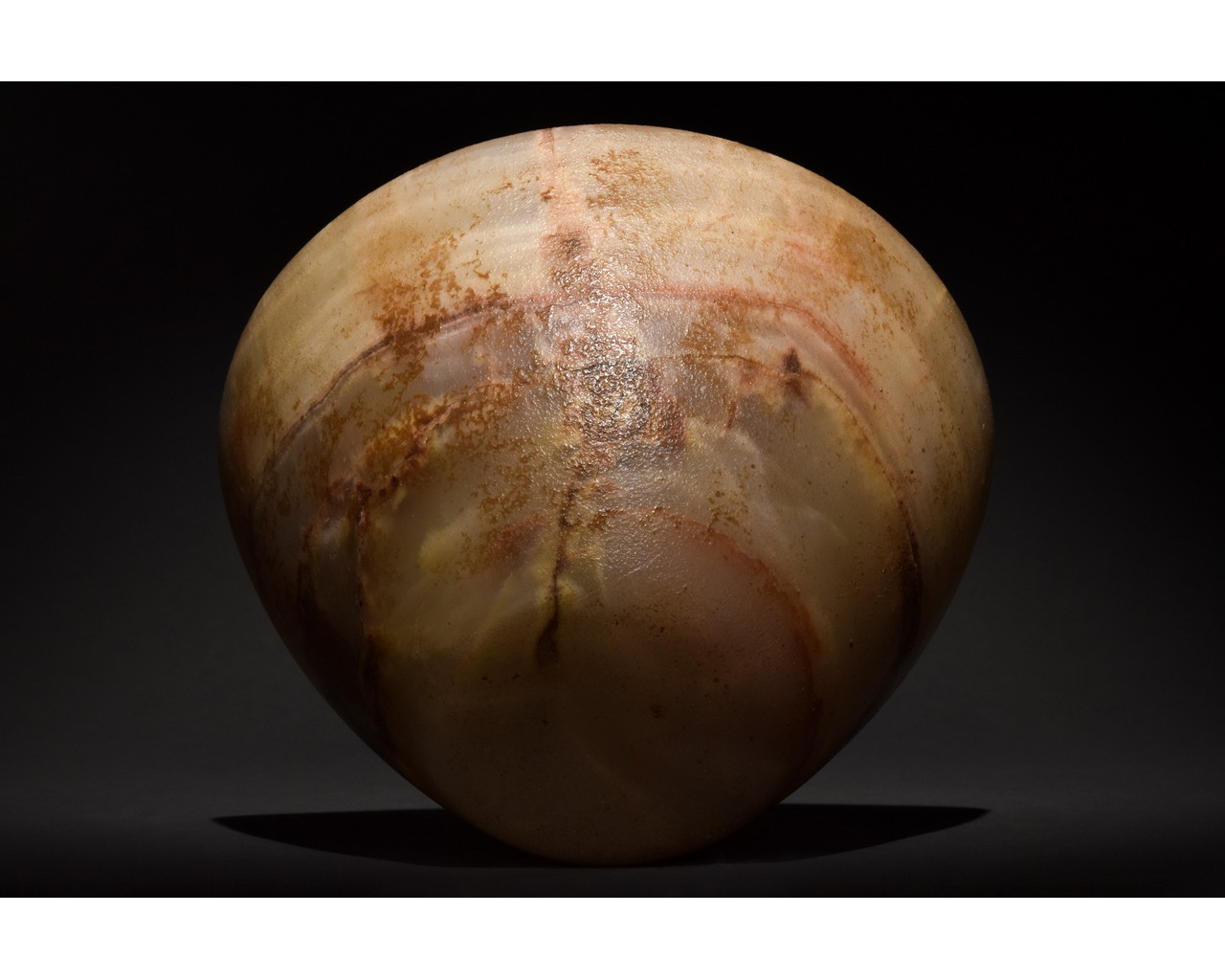 BACTRIAN ALABASTER BOWL - Image 7 of 10