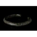 WESTERN ASIATIC BRONZE AGE HEAVY BRACELET