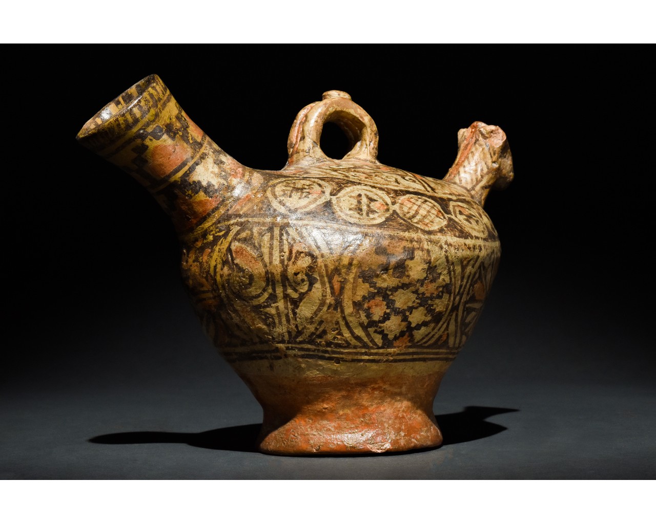 BEAUTIFUL WESTERN ASIATIC DECORATED VESSEL - Image 4 of 13