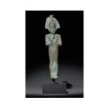 EGYPTIAN VOTIVE STATUETTE OF OSIRIS