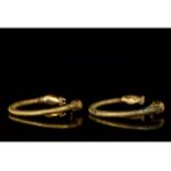 URARTIAN GOLD BRACELETS WITH SNAKE HEADS - FULL ANALYSIS