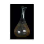 ROMAN CLEAR GLASS UNGUENTARIUM FLASK