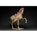 CHINESE TANG DYNASTY TERRACOTTA HORSE - TL TESTED