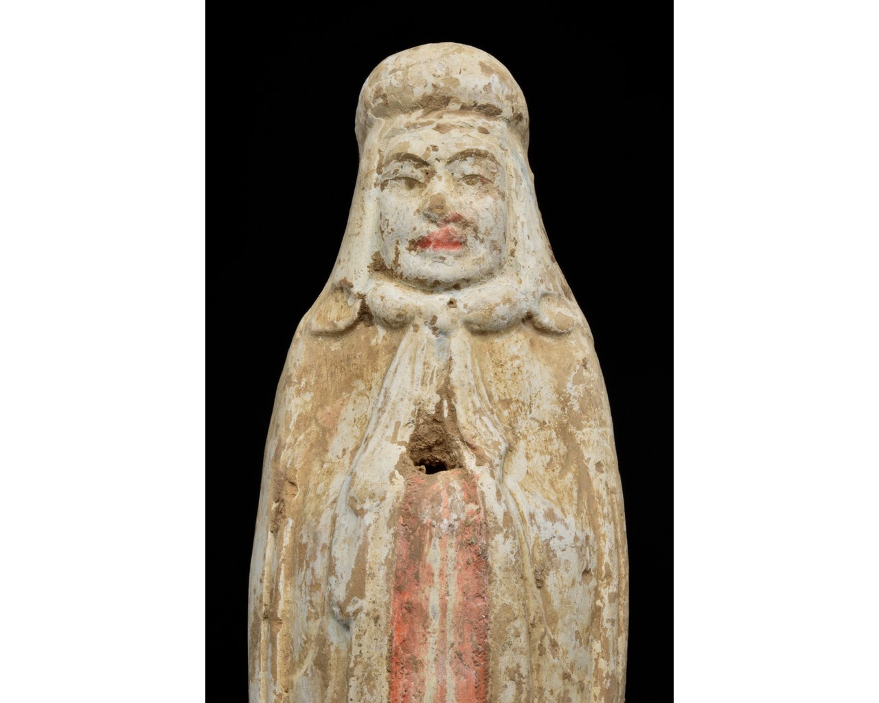 CHINESE NORTHERN QI TERRACOTTA FIGURE - Image 4 of 4