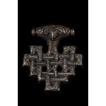 VIKING SILVER FILIGREE PENDANT