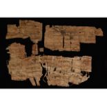 EGYPTIAN PAPYRUS FRAGMENTS