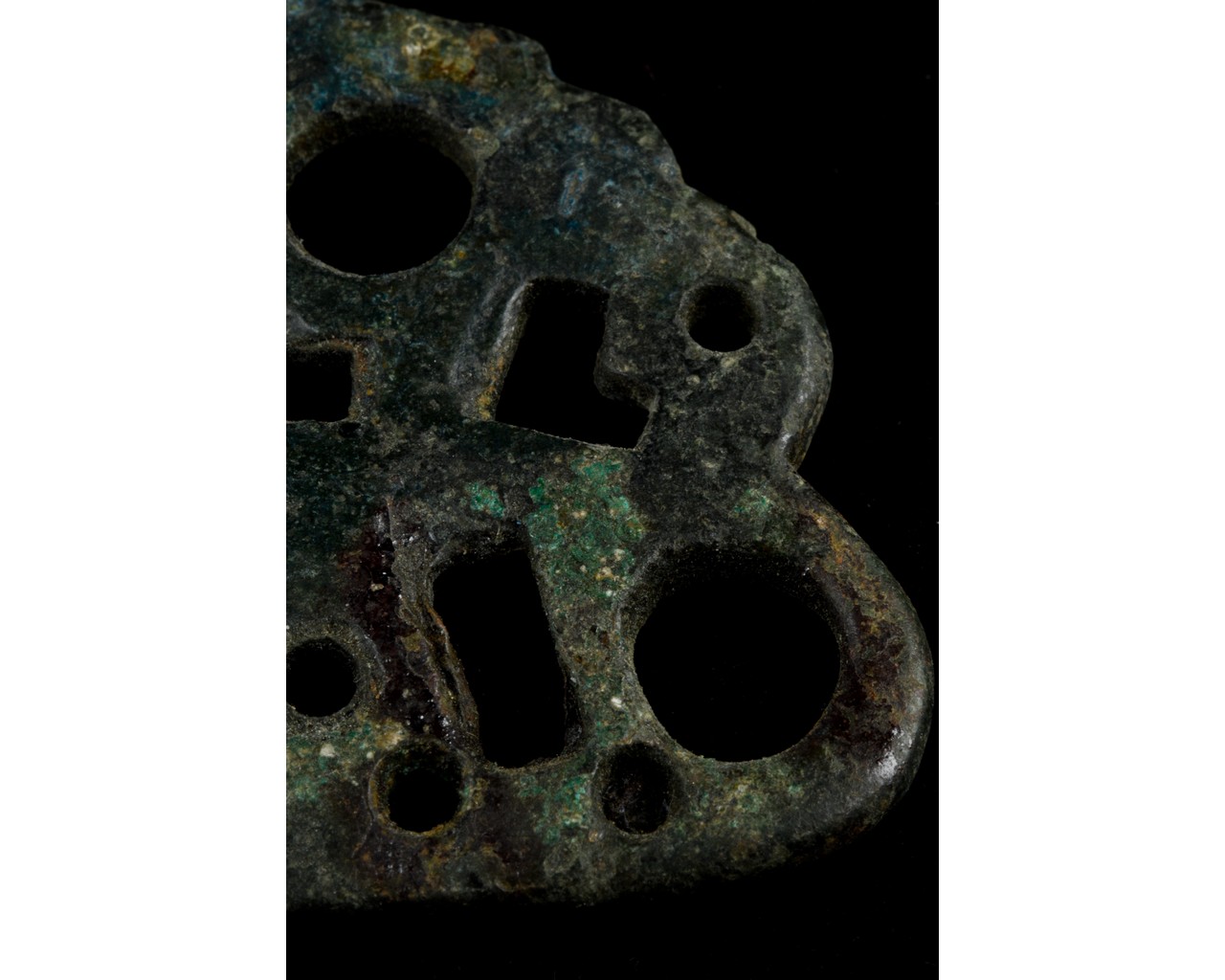 VIKING AGE OPEN-WORK BRONZE PENDANT - Image 5 of 8