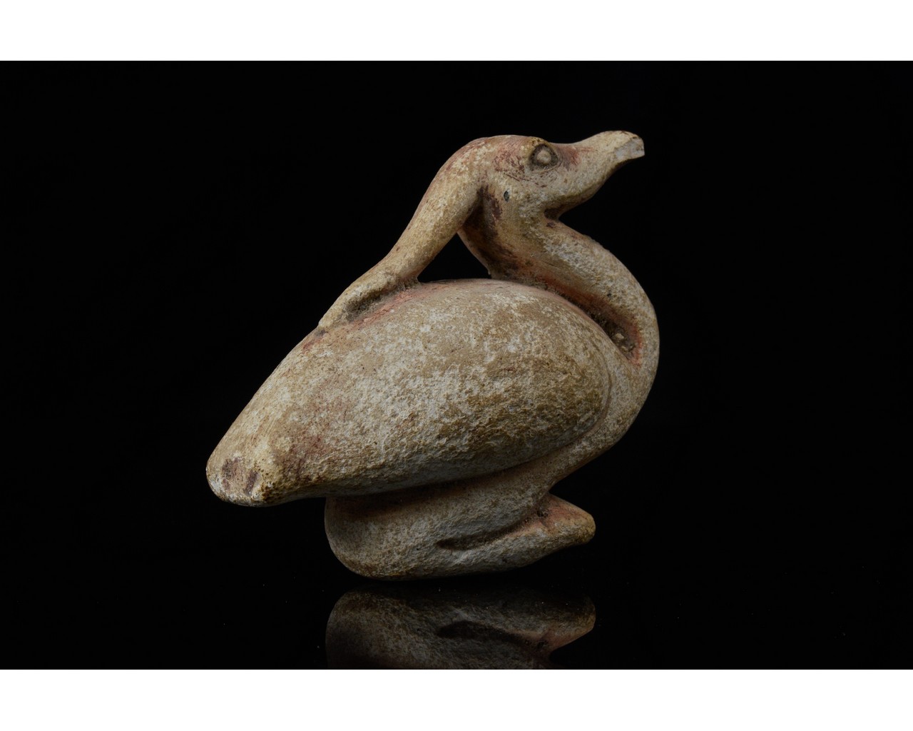 EGYPTIAN BENNU BIRD STATUETTE - Image 3 of 8