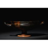 APULIAN BLACK GLAZED KYLIX