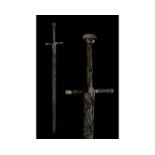 CRUSADERS PERIOD IRON SWORD