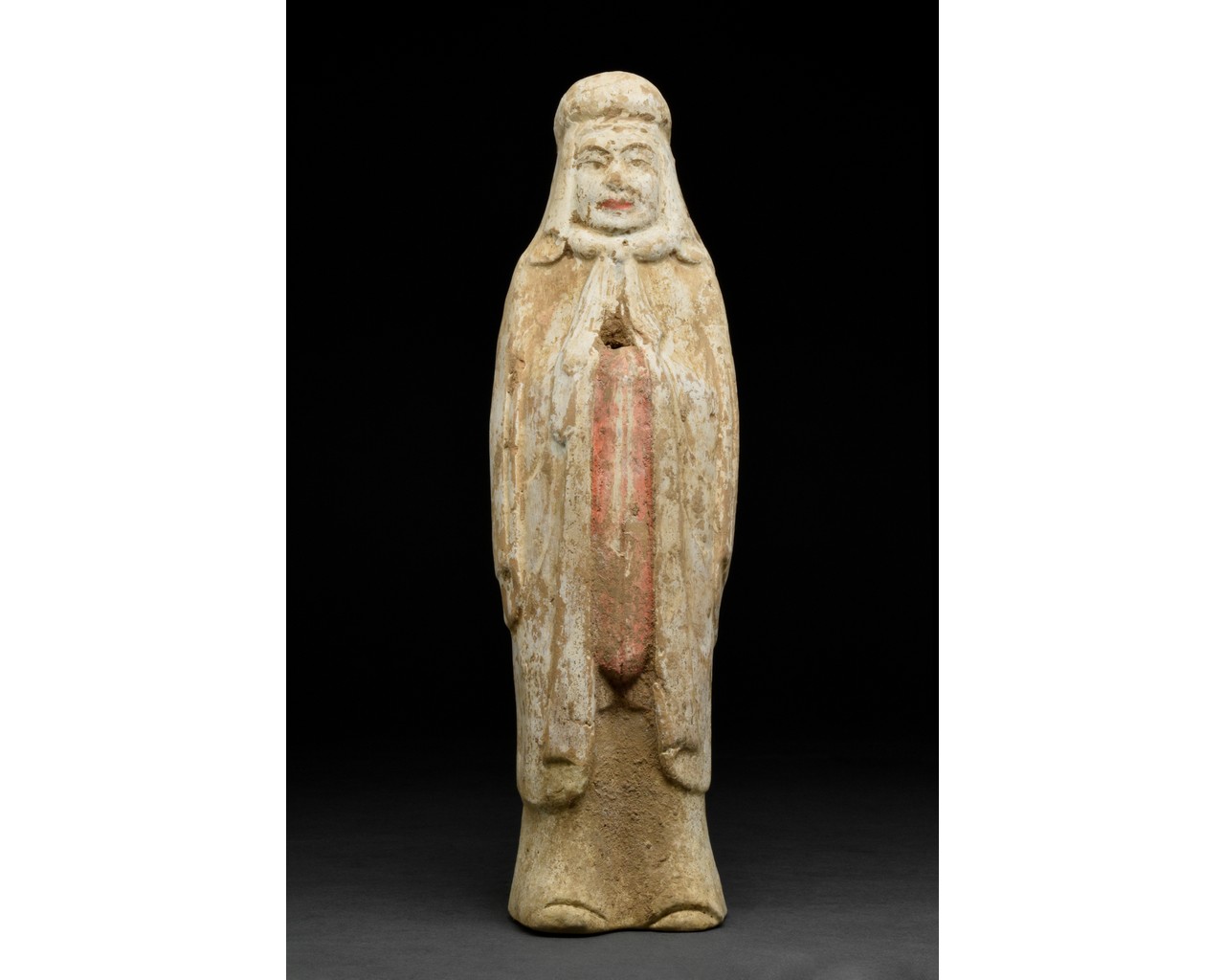 CHINESE NORTHERN QI TERRACOTTA FIGURE