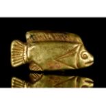 EGYPTIAN GOLD FISH PENDANT - FULL ANALYSiS